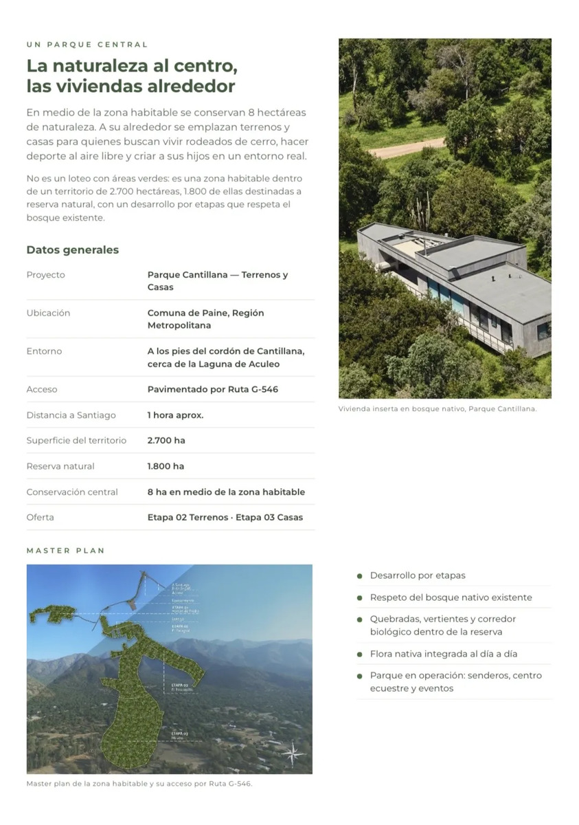 Parcela 5.000m2 con Casa de 92m2 - Buin Santiago