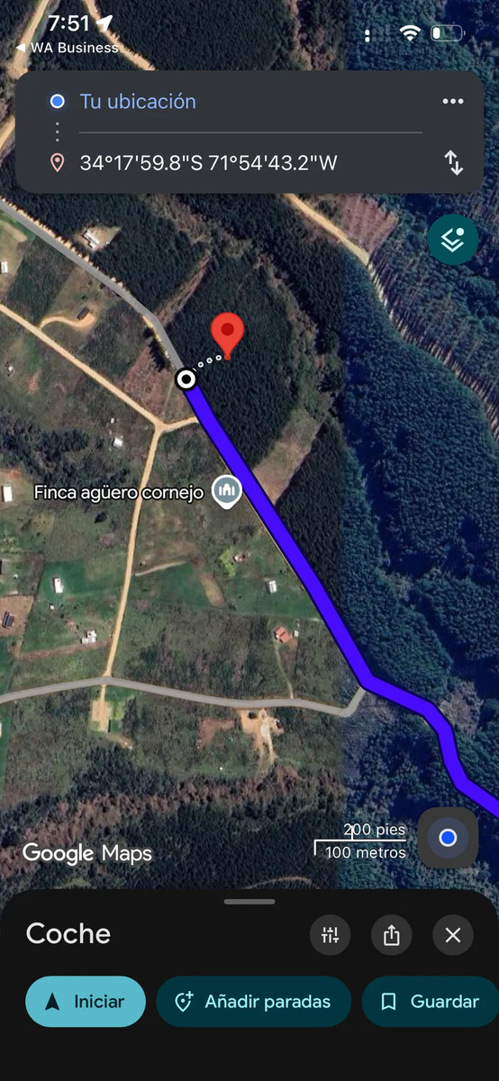 Parcela Terreno 5,105 m2 Vista - Alto Colorado, Pichilemu