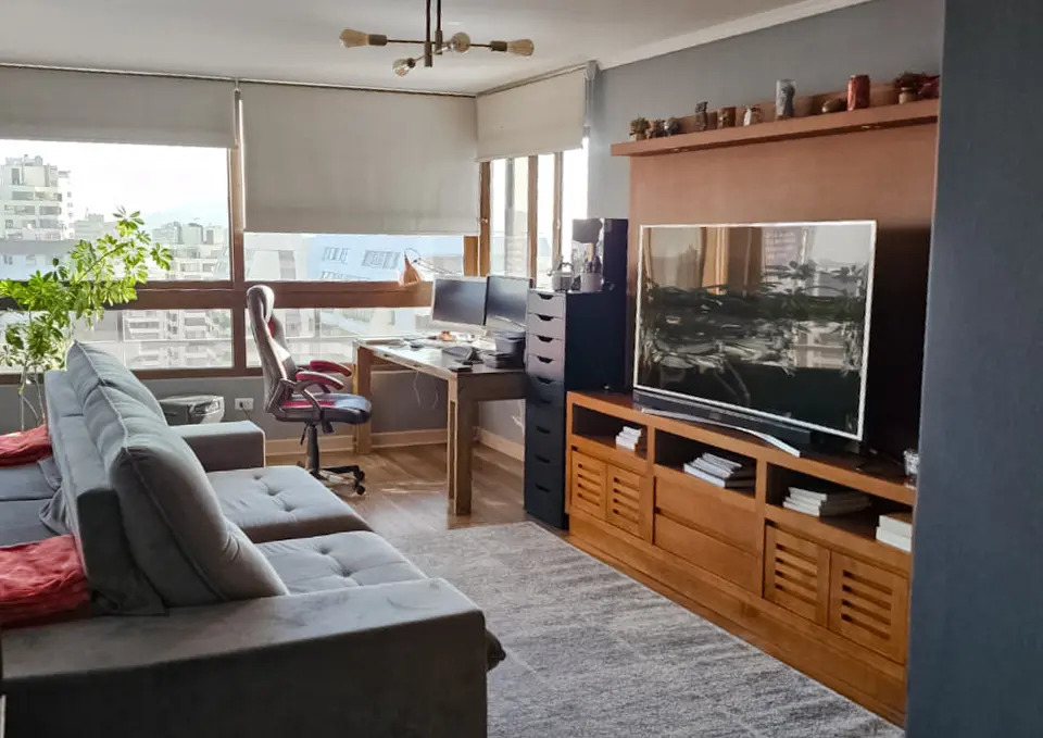 Arriendo Departamento Semi-equipado 3D 3B 2E - Parque Arauco, Vitacura