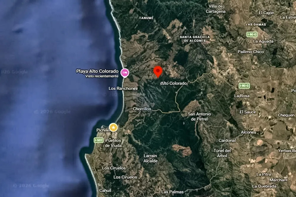 Parcela Terreno 5,000m2 Vista y acceso Playa - Alto Colorado, Pichilemu