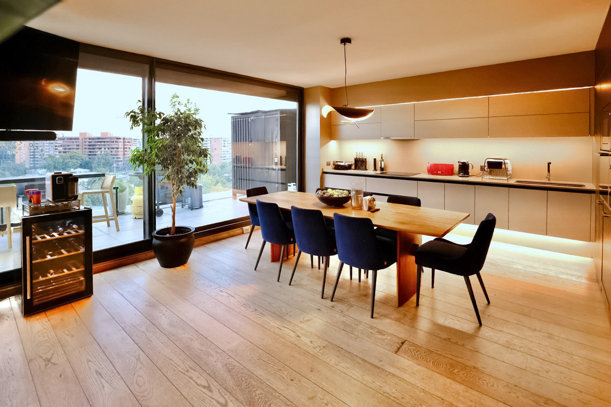 Arriendo Departamento Penthouse Amoblado 2D y 3B con vista