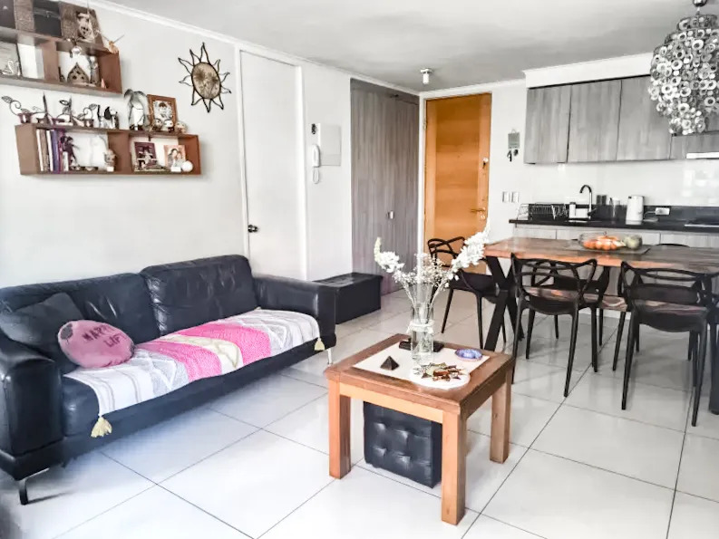 Venta Departamento Mariposa S 2D 2B 1E 1Bd Bulnes - Santiago
