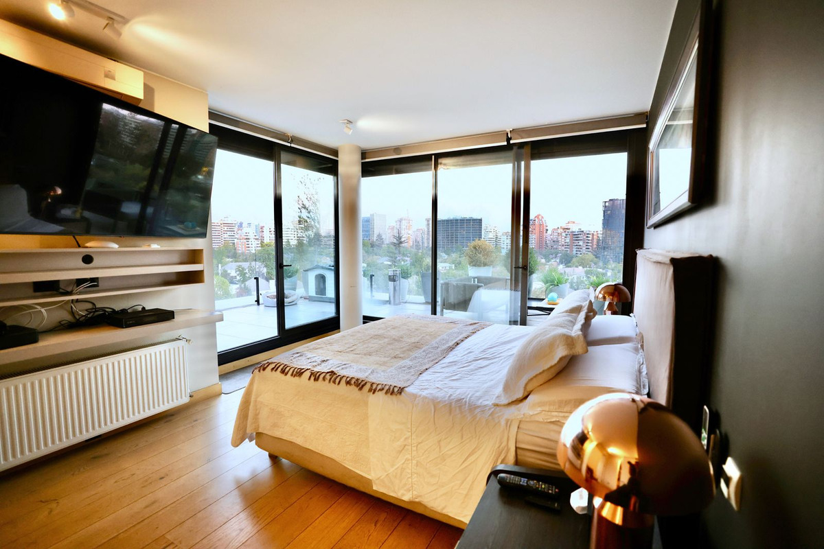 Arriendo Departamento Penthouse Amoblado 2D y 3B con vista