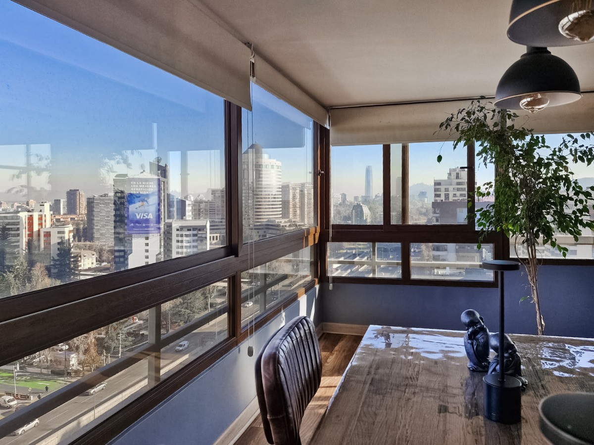 Arriendo Departamento Semi-equipado 3D 3B 2E - Parque Arauco, Vitacura