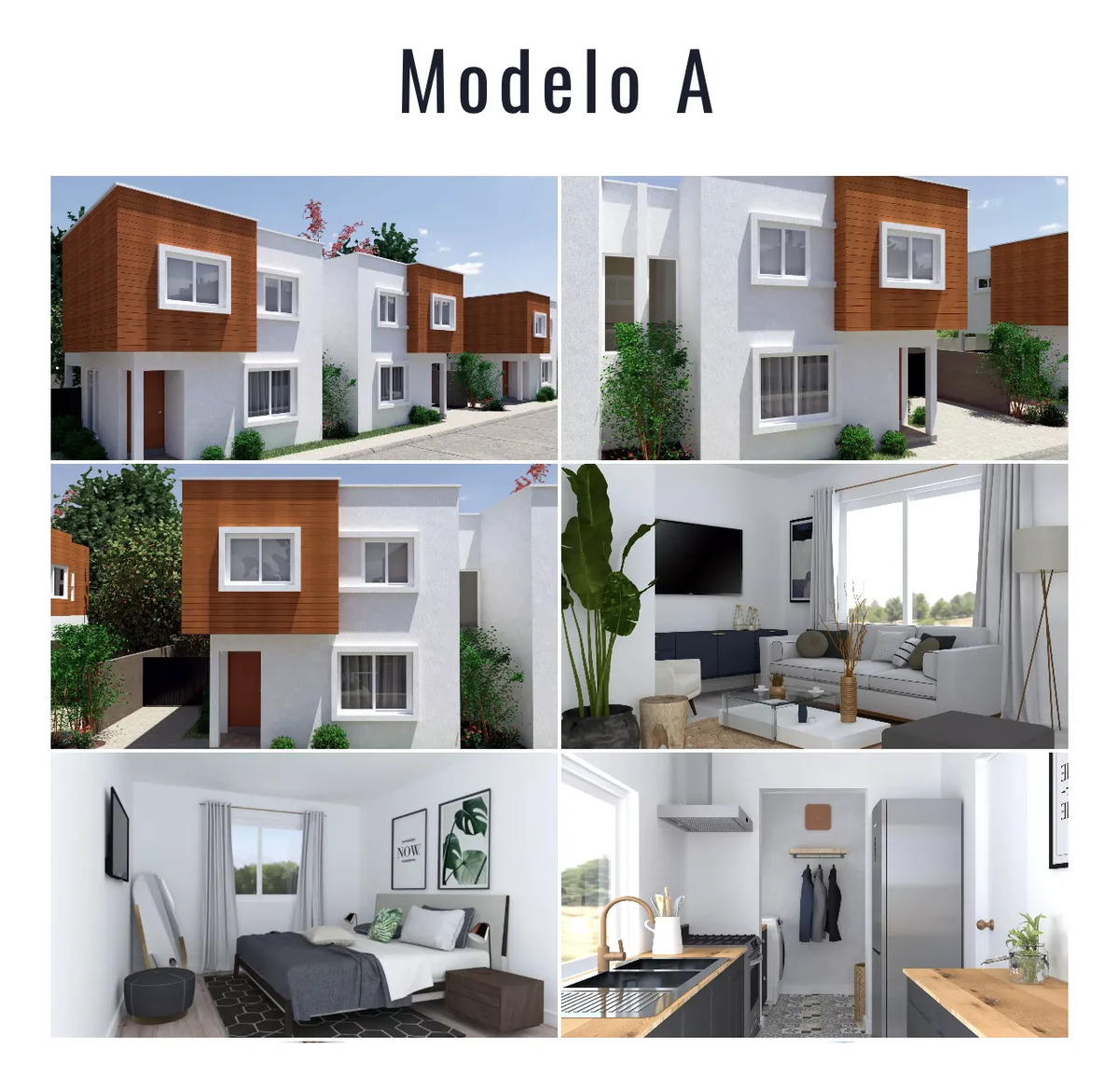 Venta Casa Mediterranea 3D y 3B Pe&ntilde;aflor Santiago