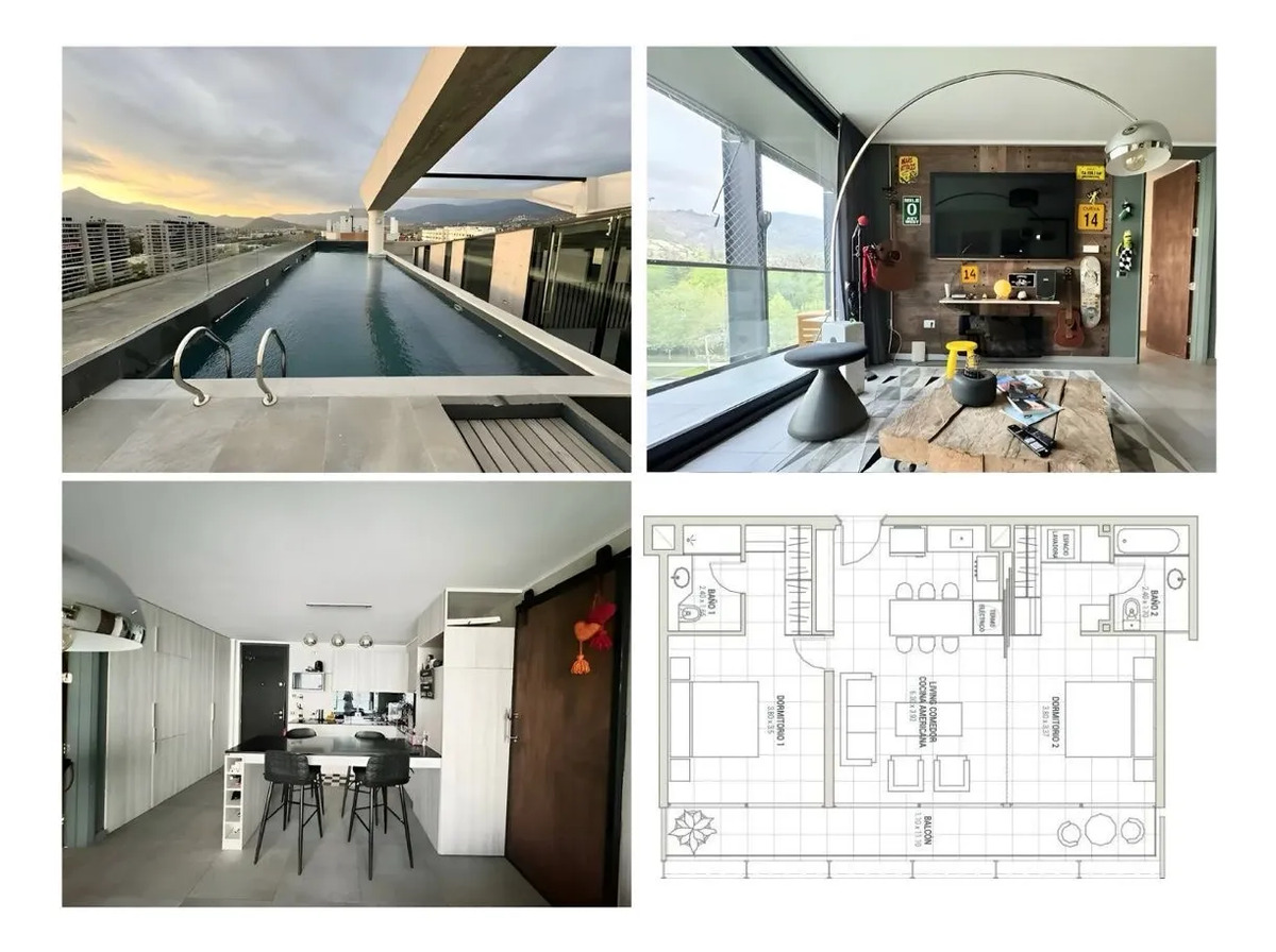 Venta Departamento 2D 2B - Malls Sport Lo Barnechea