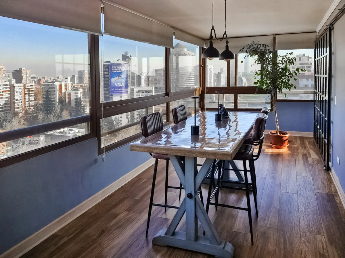 Arriendo Departamento Semi-equipado 3D 3B 2E - Parque Arauco, Vitacura