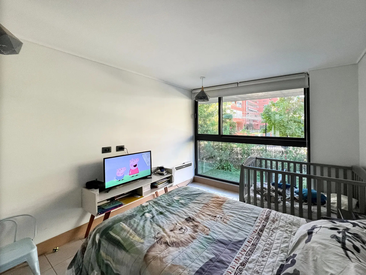 Venta Departamento Sur con jard&iacute;n 3D y 3B  Estadio Croata - Vitacura