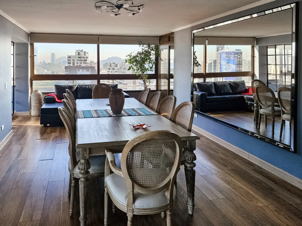 Arriendo Departamento Semi-equipado 3D 3B 2E - Parque Arauco, Vitacura