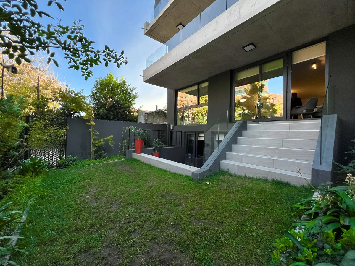 Venta Departamento Sur con jard&iacute;n 3D y 3B  Estadio Croata - Vitacura