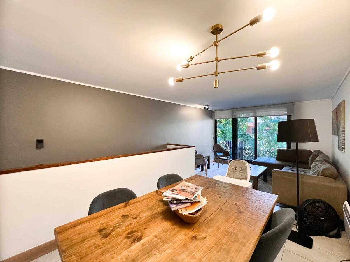 Venta Departamento Sur con jard&iacute;n 3D y 3B  Estadio Croata - Vitacura