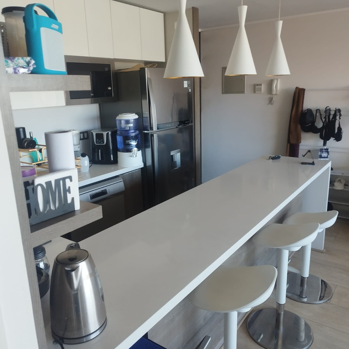   P 2D Walk-in cl&oacute;set en suite 2B 1E 1Bd Parque Arauco - Las Condes