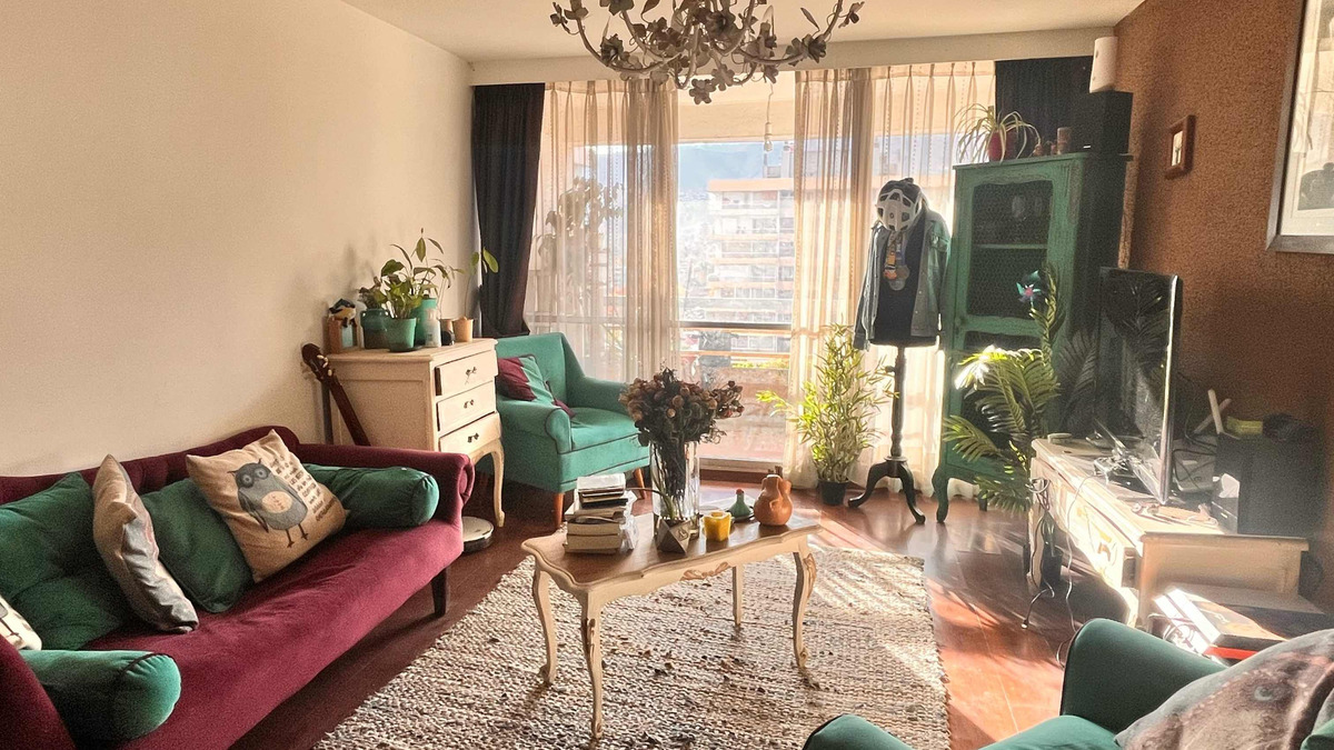 Arriendo Departamento NO 2D 2B Parque Padre Alberto Hurtado - Las Condes