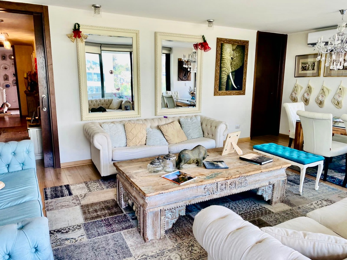 Arriendo Departamento SO 4D en suite Walk-in cl&oacute;set 3B 2E 1B  - Vitacura