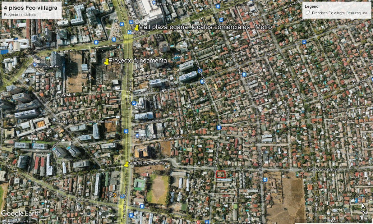 Venta Casa O 3D 4B 2E 1B Francisco de Villagra - La Reina