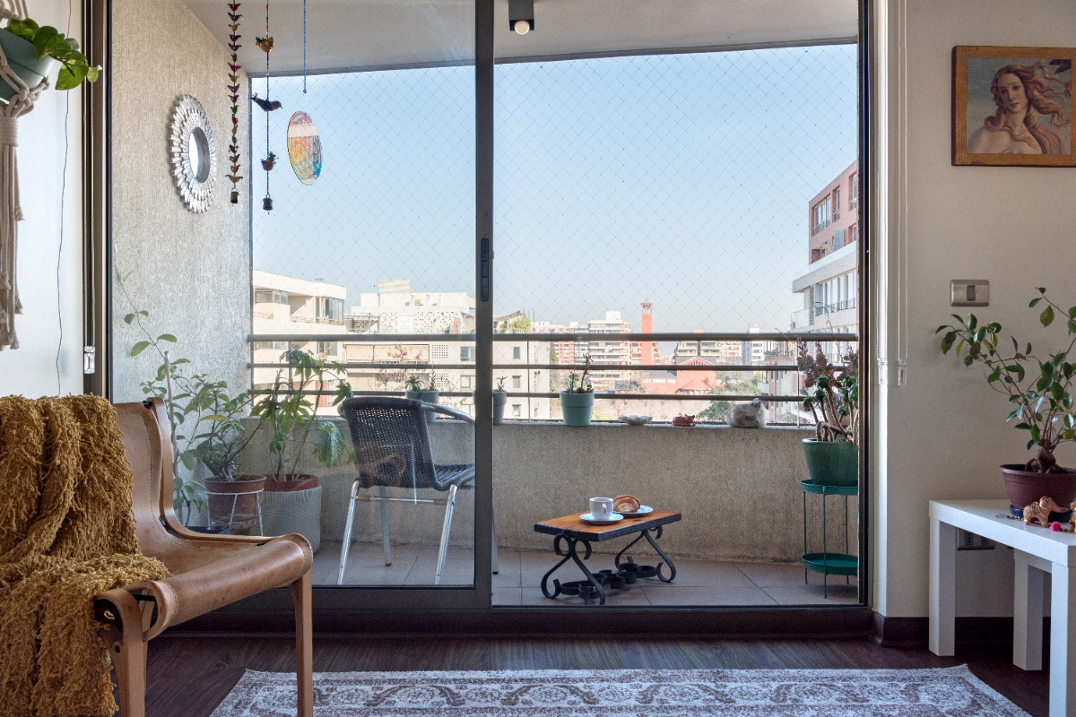 Venta Departamento SP 2D en suite Walk-in cl&oacute;set 2B 1E 1B Las Lilas - Providencia