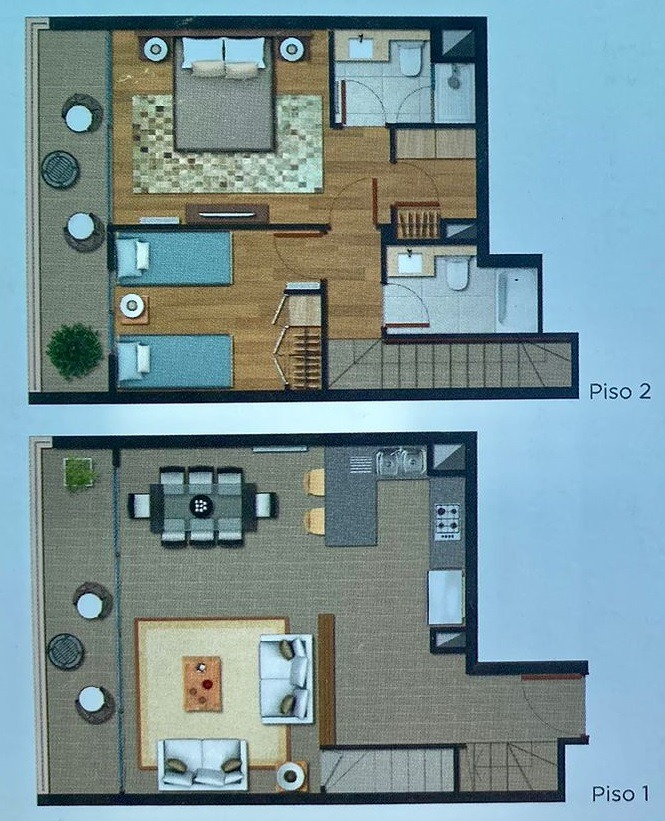 Venta Departamento P 2D en suite Walk-in cl&oacute;set 2B 1E 1B Los Leones - Providencia