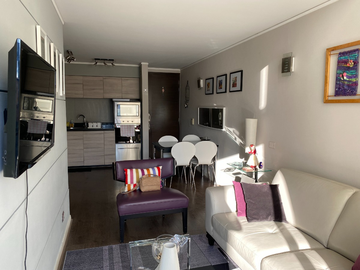 Arriendo Departamento SP 1D en suite Walk-in cl&oacute;set 2B 1E 1B Metro Hernando de Magallanes - Las Condes