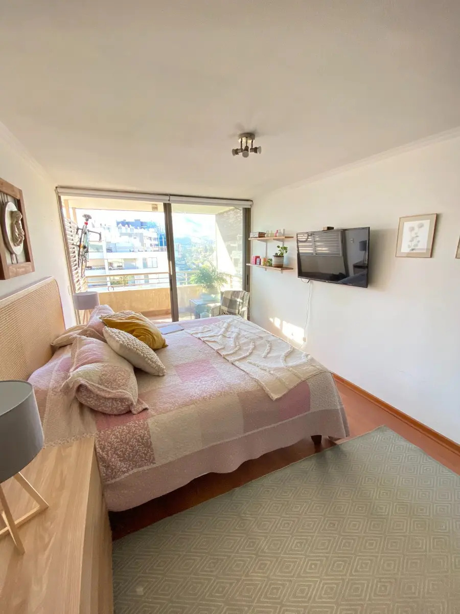 Arriendo Departamento 3D en suite Walk-in cl&oacute;set 2B 2E 1B Metro Hernando de Magallanes - Las Condes