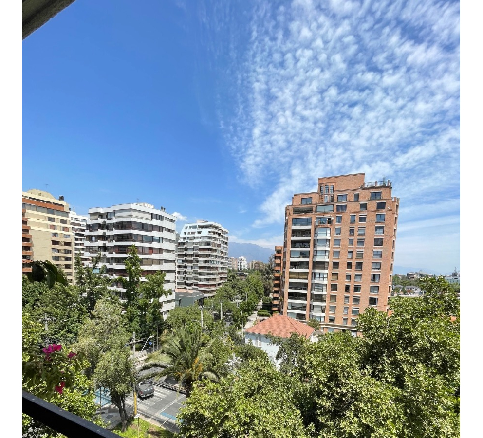 Arriendo Departamento NOSP 4D en suite Walk-in cl&oacute;set 3B 2E 1B Barrio El Golf - Las Condes