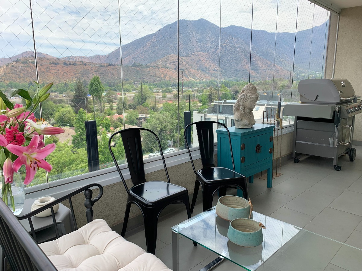 Venta Departamento NO 3D en suite Walk-in cl&oacute;set 2B 2E 1B Borde R&iacute;o - Casa Piedra - Vitacura