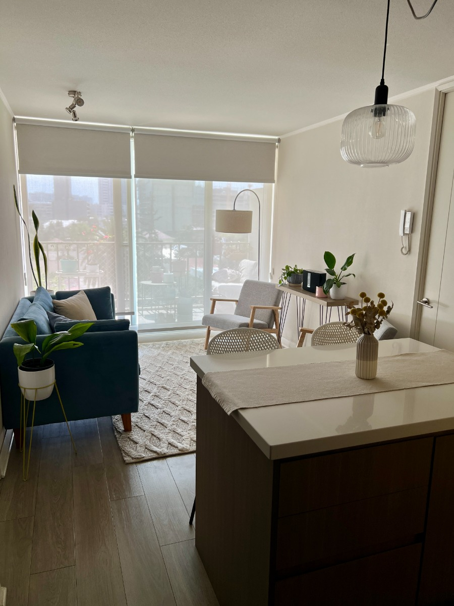 Arriendo Departamento N 2D en suite Walk-in cl&oacute;set 2B 1E 1B Diagonal Oriente - &Ntilde;u&ntilde;oa