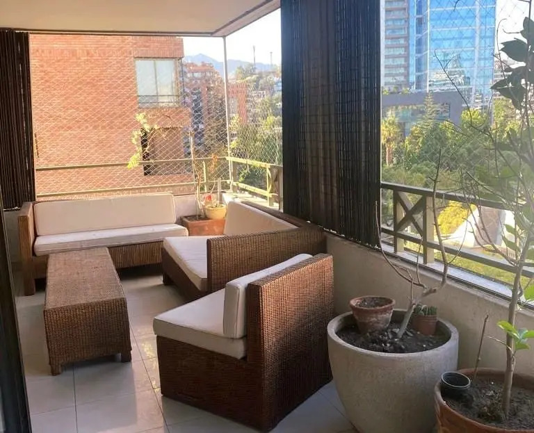 Venta Departamento NO 3D en suite Walk-in cl&oacute;set 3B 1E 1B Barrio El Golf - Las Condes