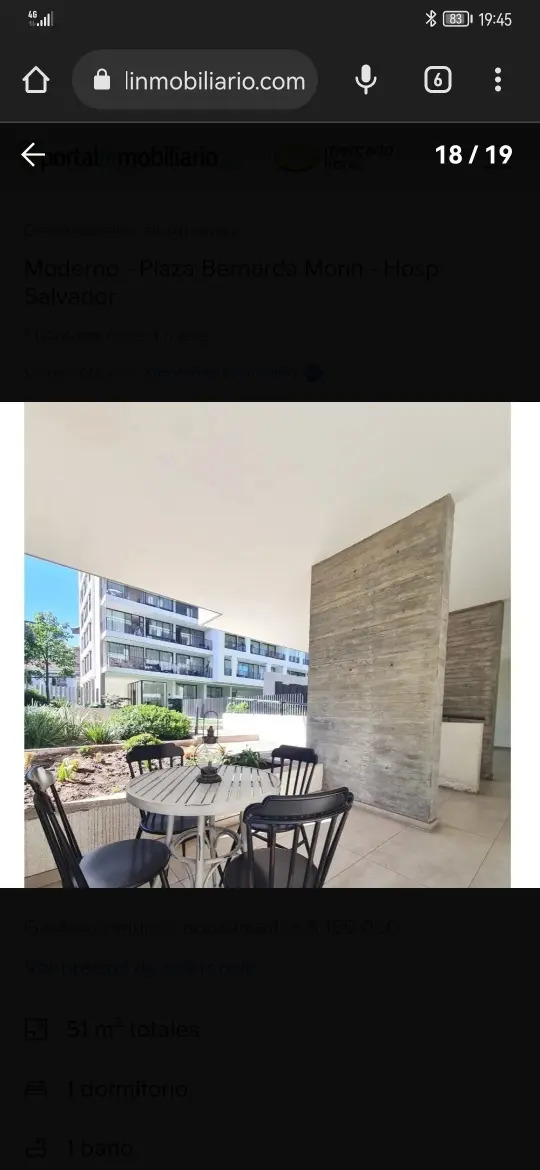 Arriendo Departamento 2D 2B 1E 1B Salvador - Providencia