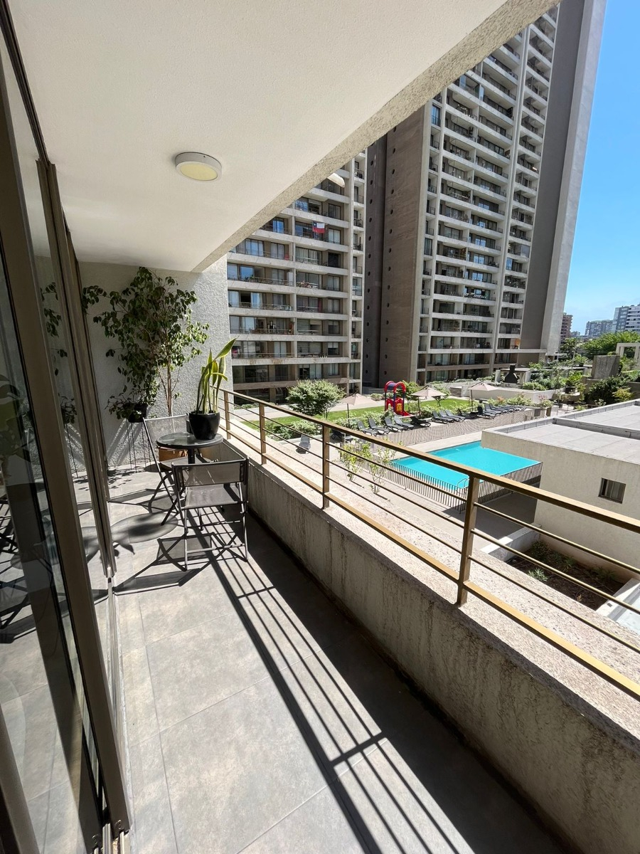 Arriendo Departamento O 2D Walk-in cl&oacute;set 2B 1E Metro Irarr&aacute;zaval - &Ntilde;u&ntilde;oa