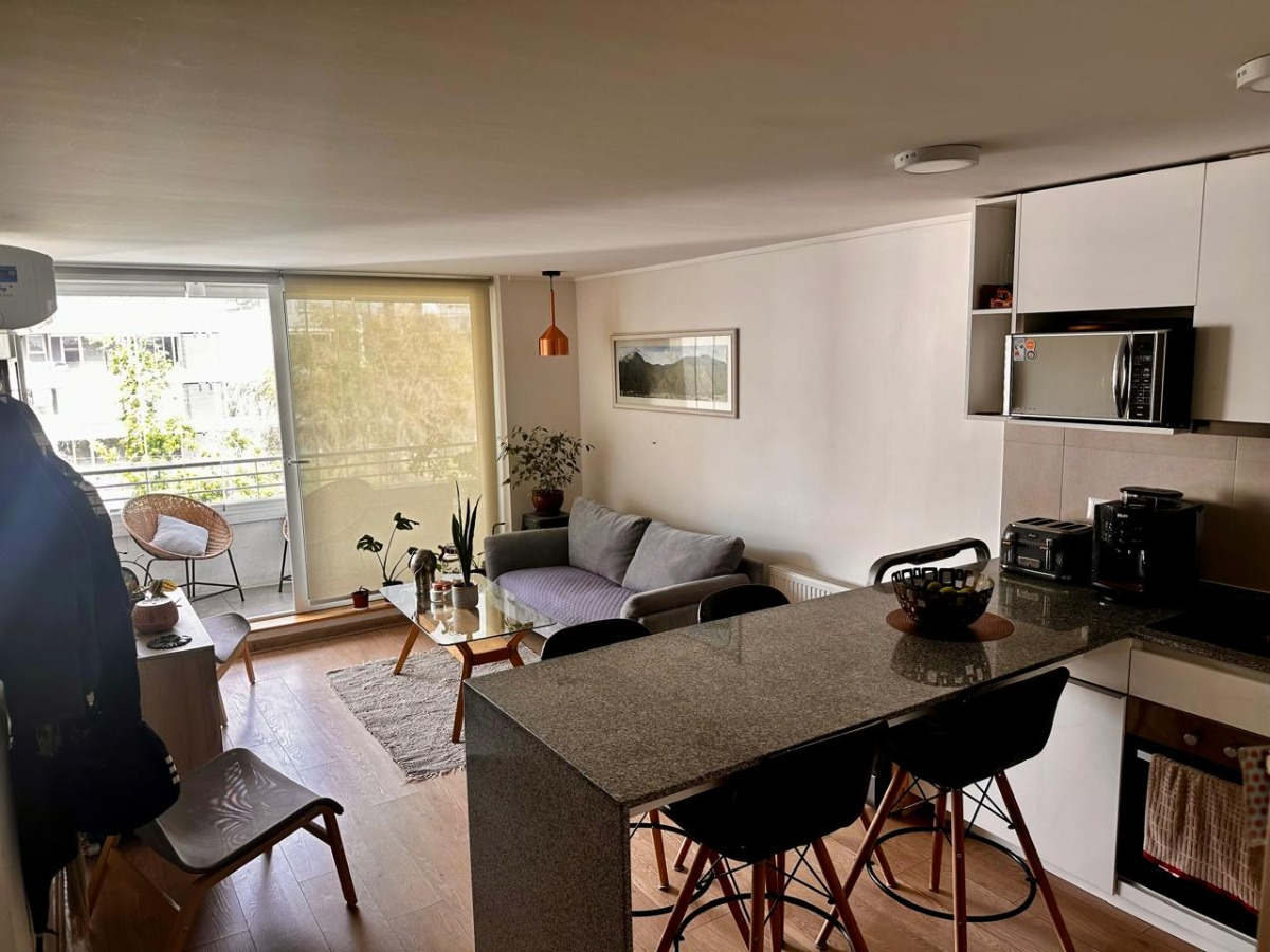 Arriendo Departamento O 2D en suite Walk-in cl&oacute;set 2B 1E 1B Parque Juan XXIII - &Ntilde;u&ntilde;oa