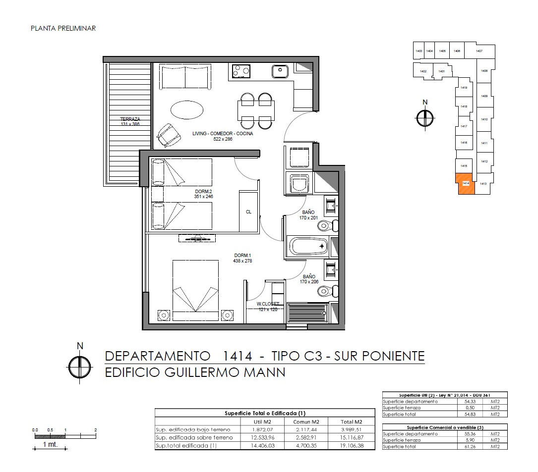 Venta Departamento P 2D 2B 1E Estadio Nacional - &Ntilde;u&ntilde;oa