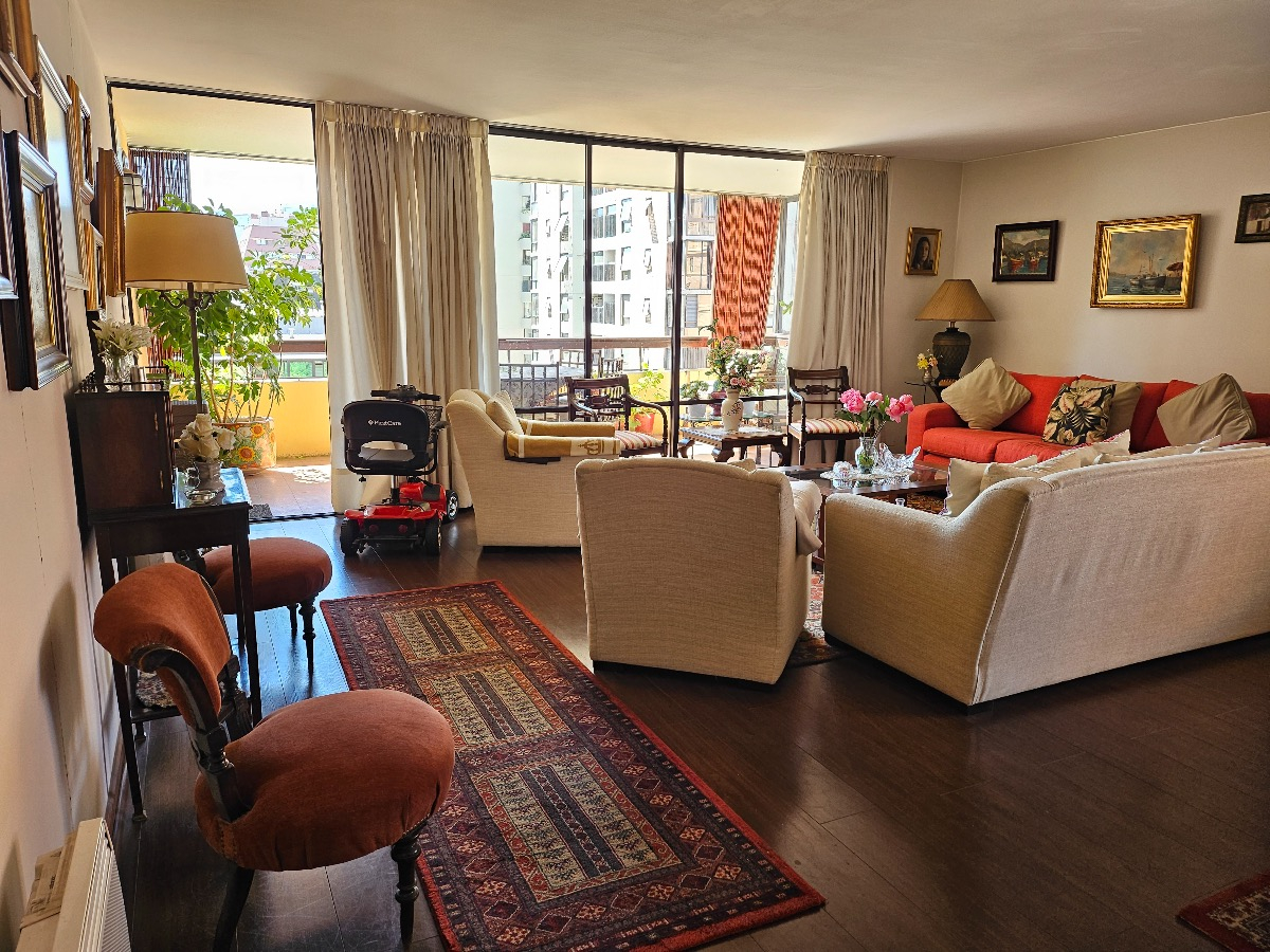 Venta Departamento O 4D en suite Walk-in cl&oacute;set 3B 2E Centro Financiero - Las Condes