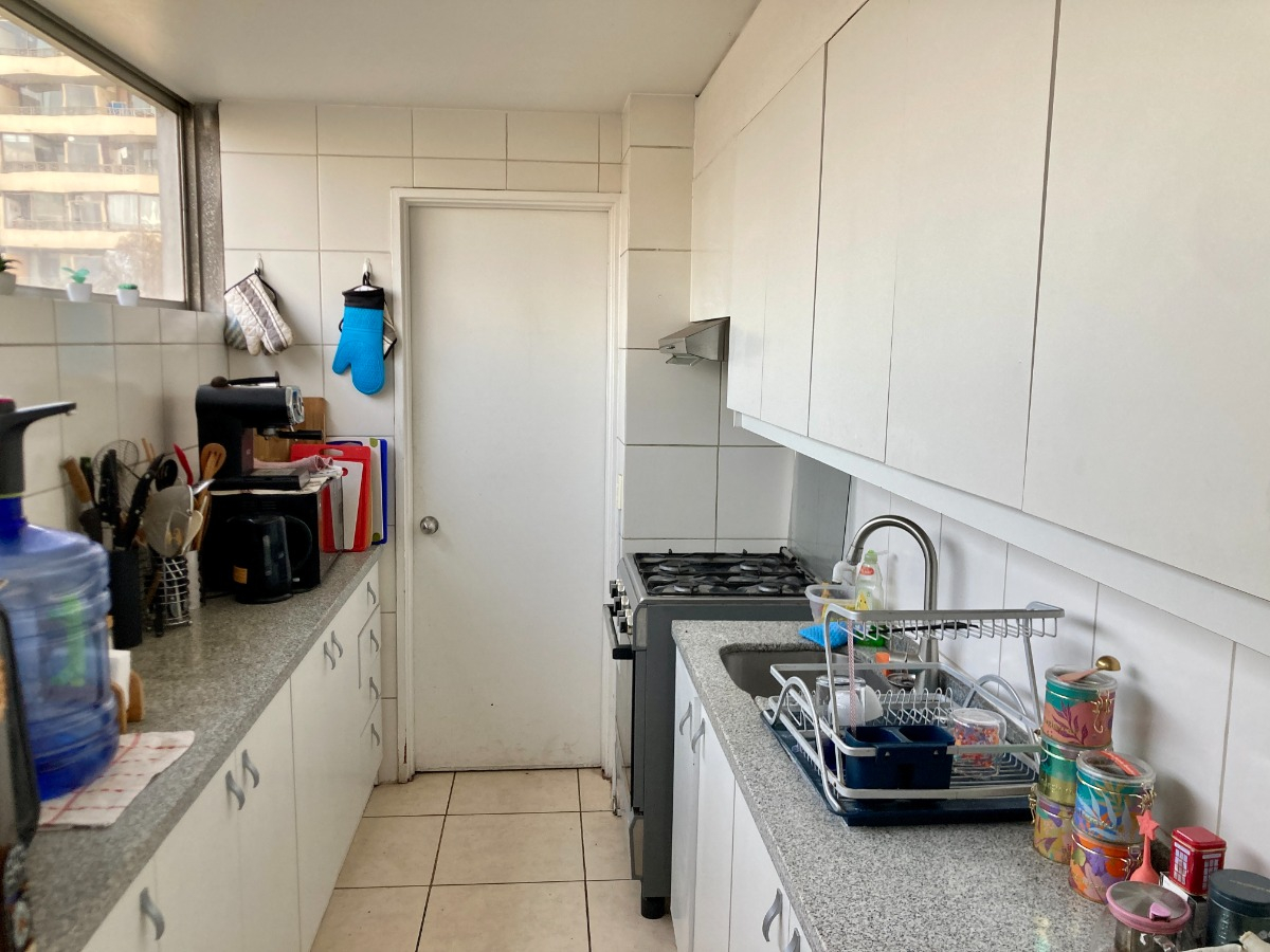 Arriendo Departamento N 3D Walk-in cl&oacute;set 2B 1E 1B Metro Tobalaba - Mall Costanera - Providencia