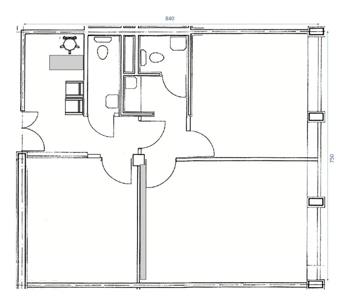 Arriendo Oficina SO 2B Metro Tobalaba - Mall Costanera - Providencia
