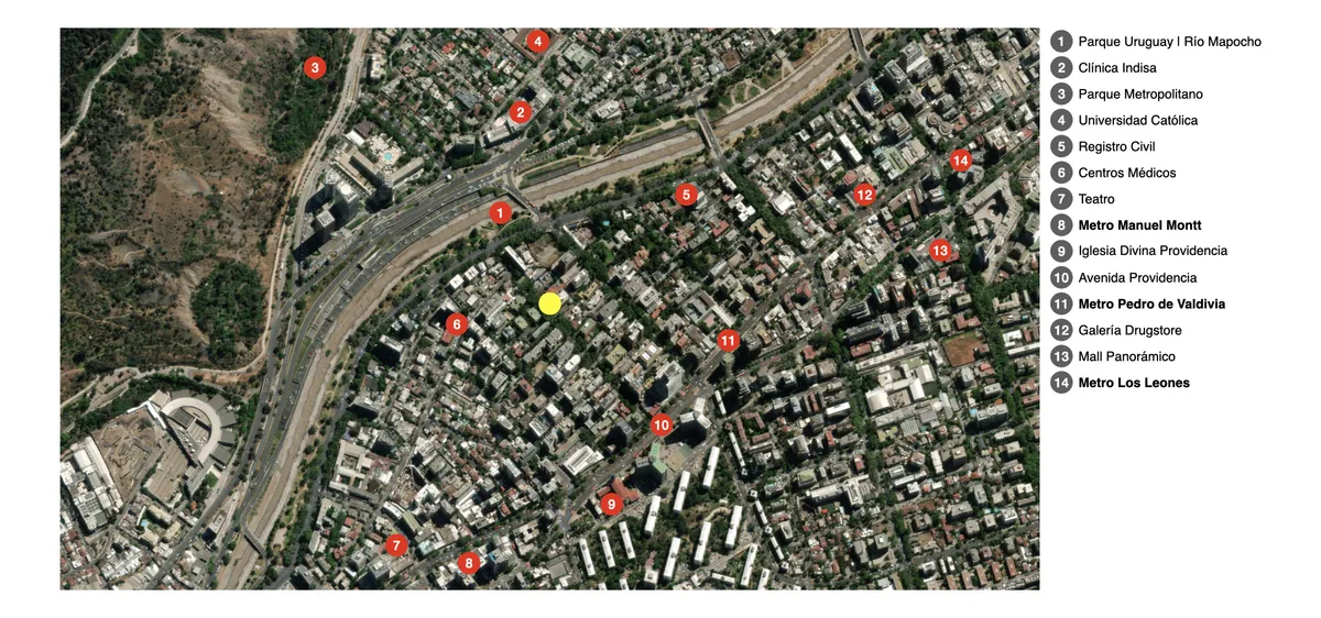 Venta Departamento O 3D 2B 1Bd Pedro de Valdivia - Providencia