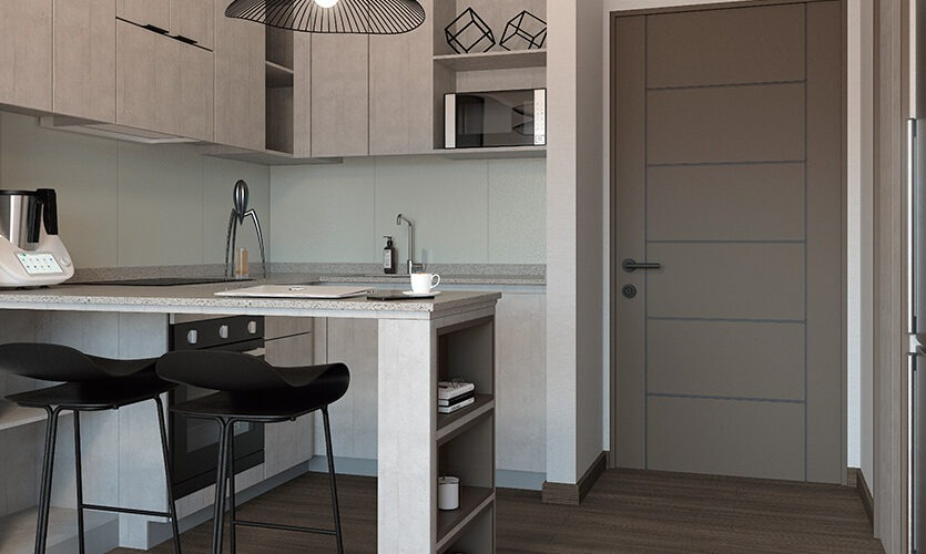 Venta Departamento N 1D 1B  - &Ntilde;u&ntilde;oa