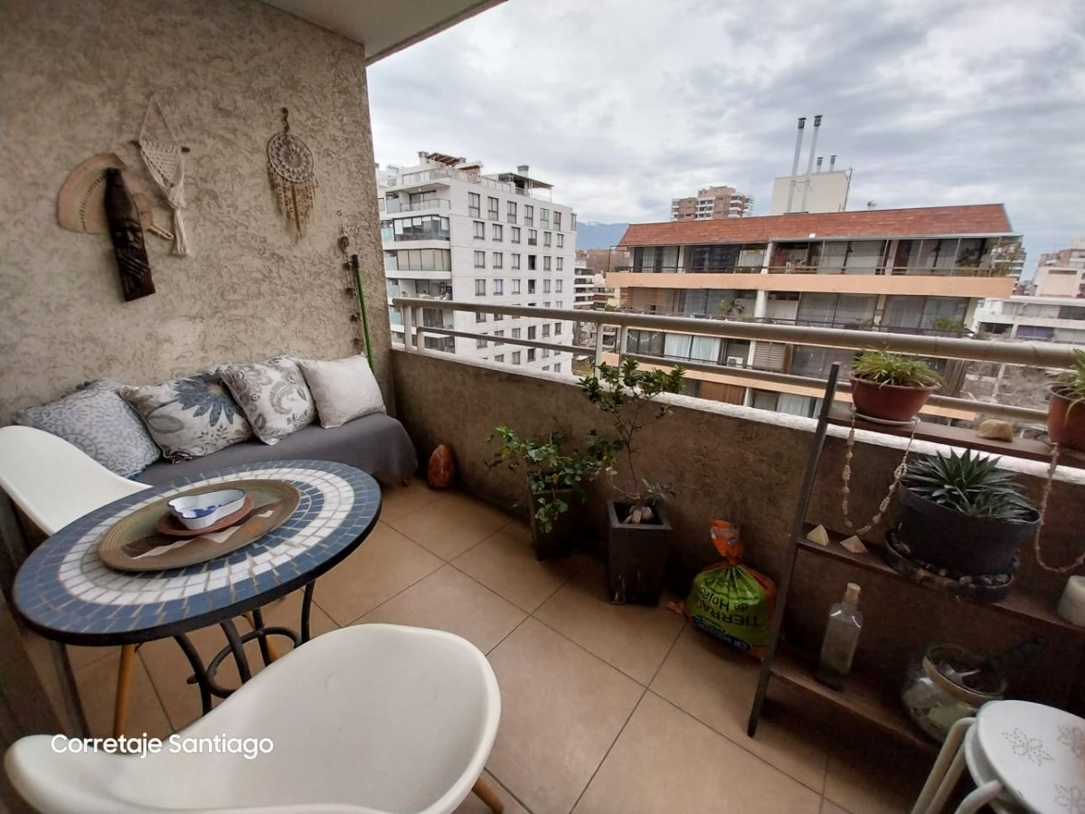 Venta Departamento SP 2D en suite Walk-in cl&oacute;set 2B 1E 1B  - Providencia