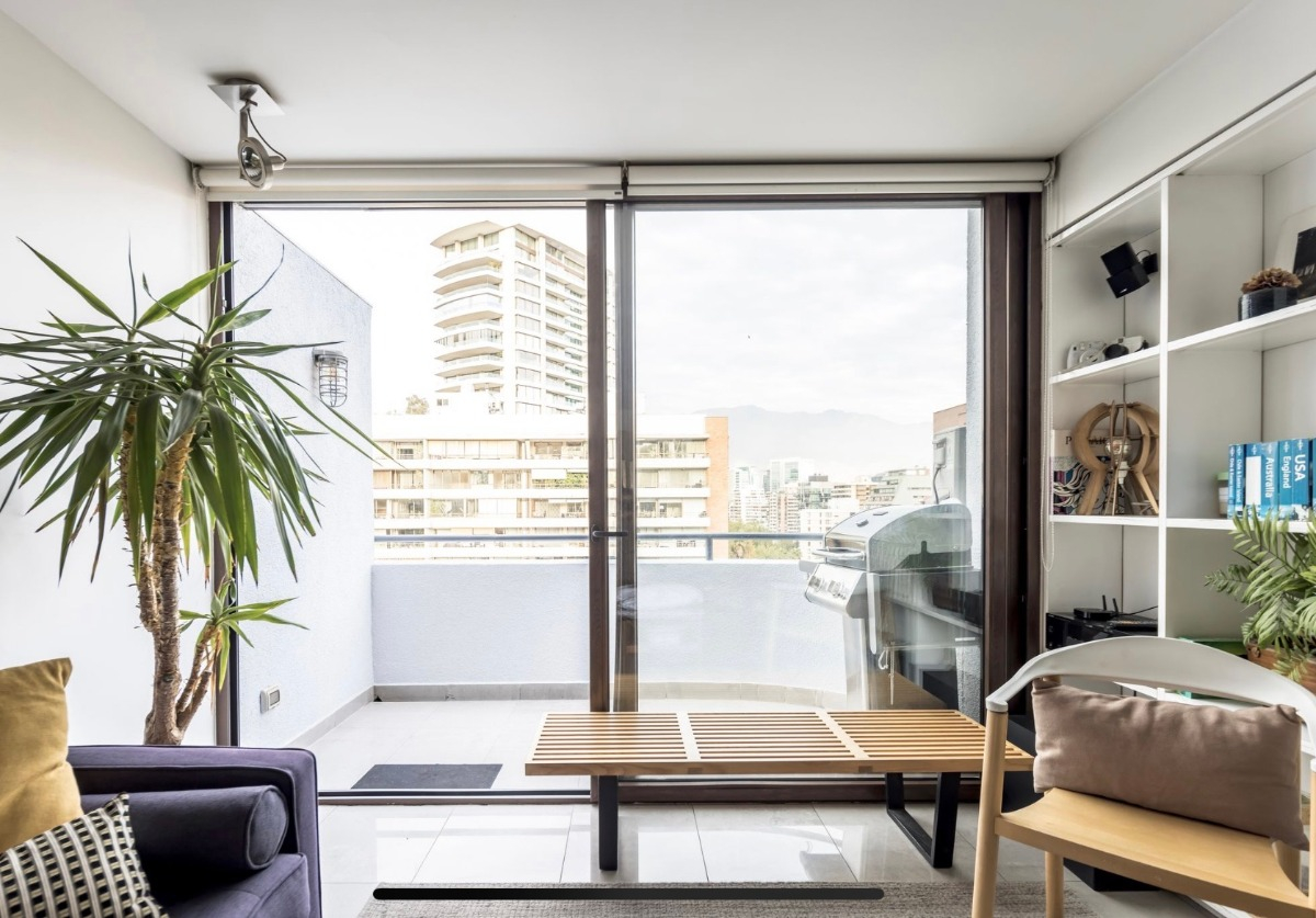 Arriendo Departamento NO 2D 3B 1E 1B Centro Financiero - Las Condes