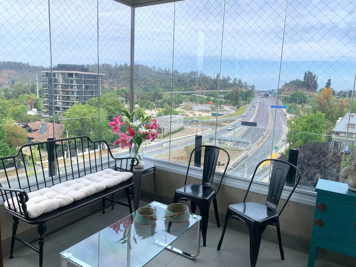 Venta Departamento NO 3D en suite Walk-in cl&oacute;set 2B 2E 1B Borde R&iacute;o - Casa Piedra - Vitacura