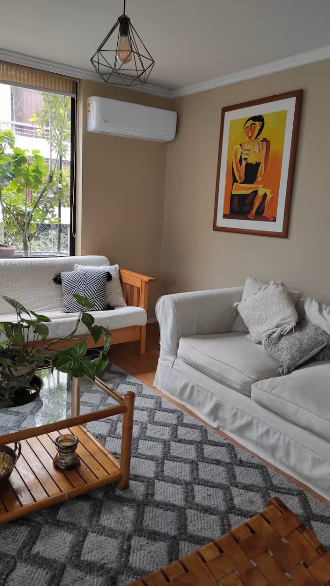 Arriendo Departamento NO 3D en suite Walk-in cl&oacute;set 2B 1E Barrio El Golf - Las Condes