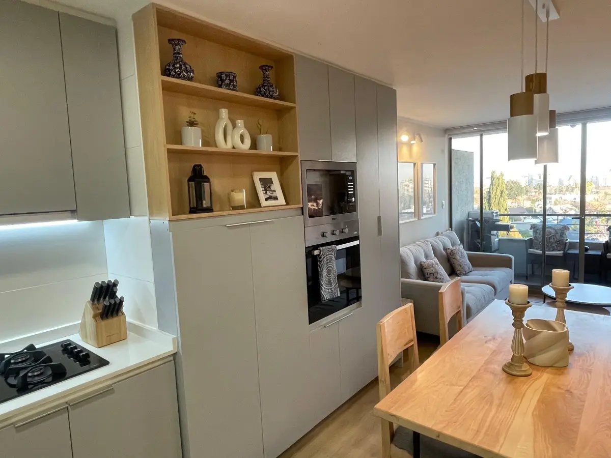 Venta Departamento SO 1D WI cl&oacute;set 1B 1E 1Bd Metro Hernando de Magallanes - Las Condes