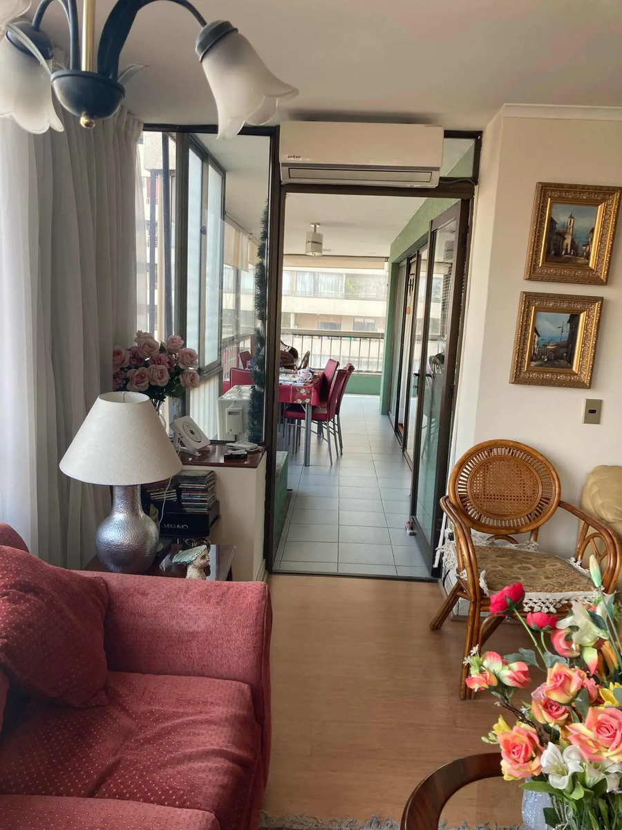 Venta Departamento NO 4D en suite Walk-in cl&oacute;set 4B 2E 1B Metro Escuela Militar - Las Condes