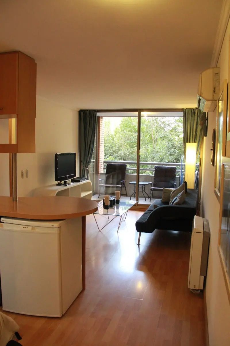 Arriendo Departamento 2D 1B 1E 1Bd Metro Escuela Militar - Las Condes