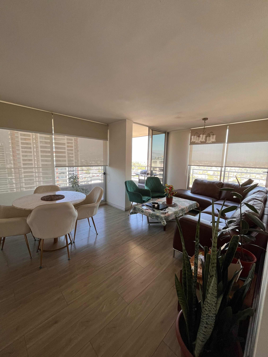 Arriendo Departamento O 3D en suite Walk-in cl&oacute;set 2B 1E 1B Parque Juan XXIII - &Ntilde;u&ntilde;oa