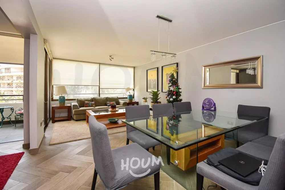 Arriendo Departamento 3D 2B 1E 1Bd Sebasti&aacute;n Elcano - Las Condes