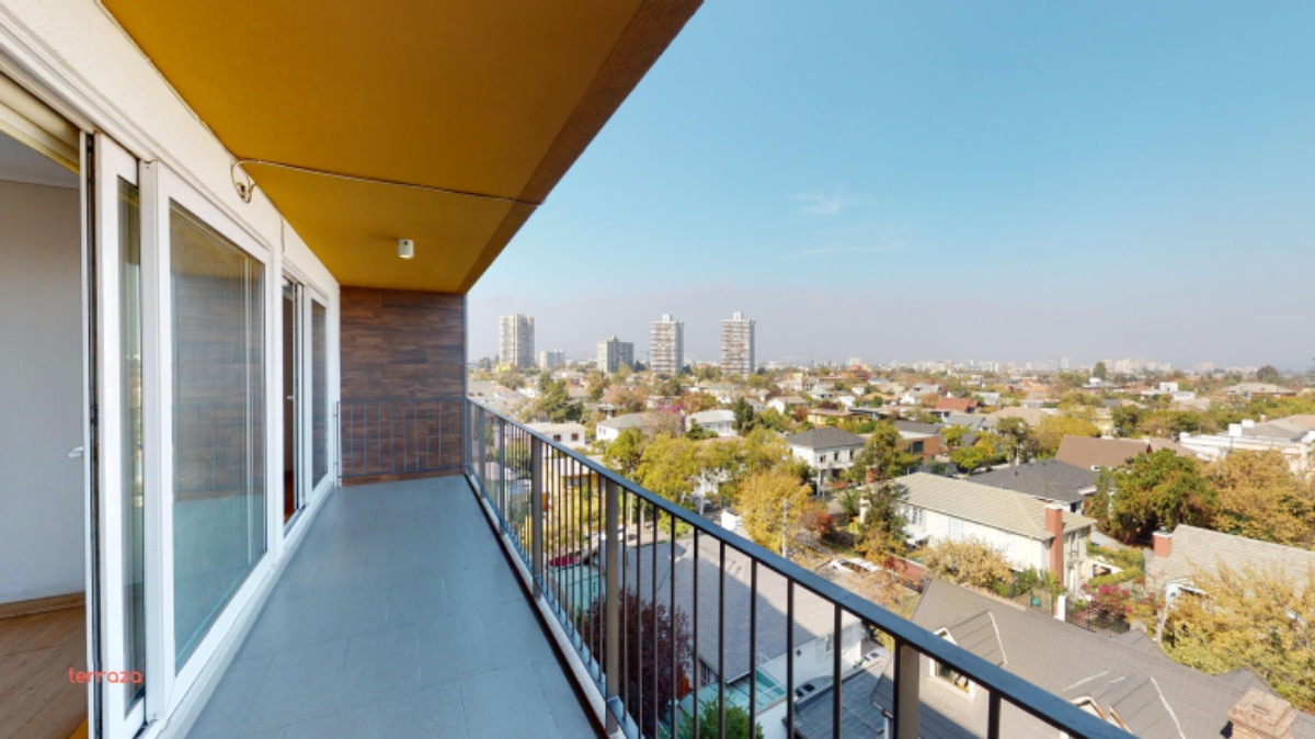 Arriendo Departamento S 2D en suite Walk-in cl&oacute;set 2B 1E 1B Metro Bilbao - Providencia