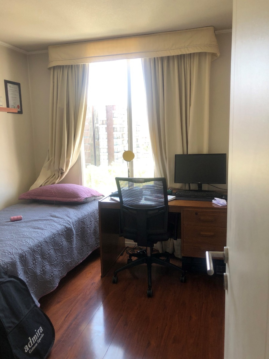 Venta Departamento 2D en suite Walk-in cl&oacute;set 2B 1E 1B Metro Monse&ntilde;or Eyzaguirre - &Ntilde;u&ntilde;oa