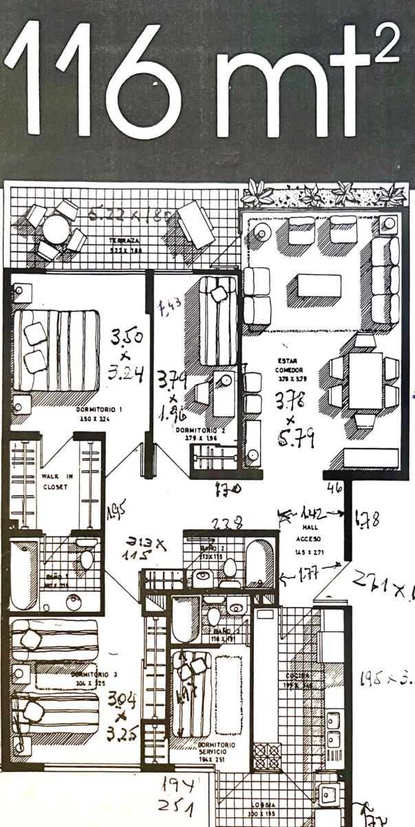 Venta Departamento 4D Sebasti&aacute;n Elcano - Las Condes