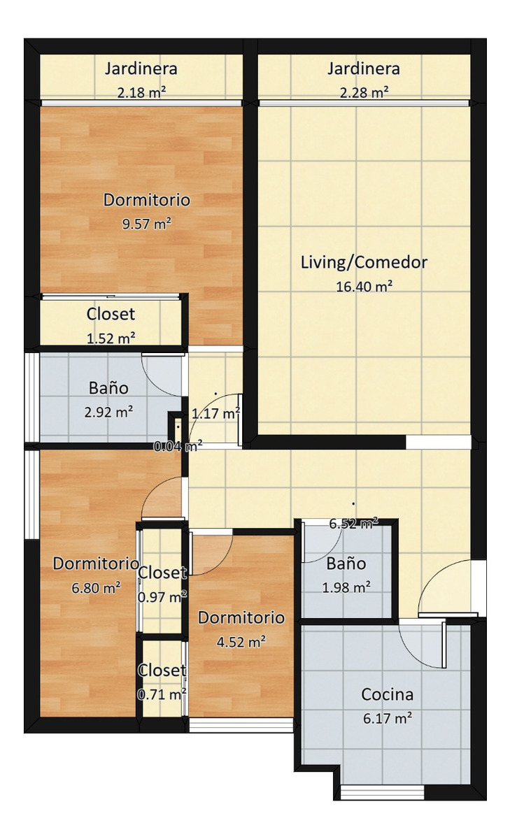 Venta Departamento 3D 2B 1E 1B Barrio Italia - Providencia