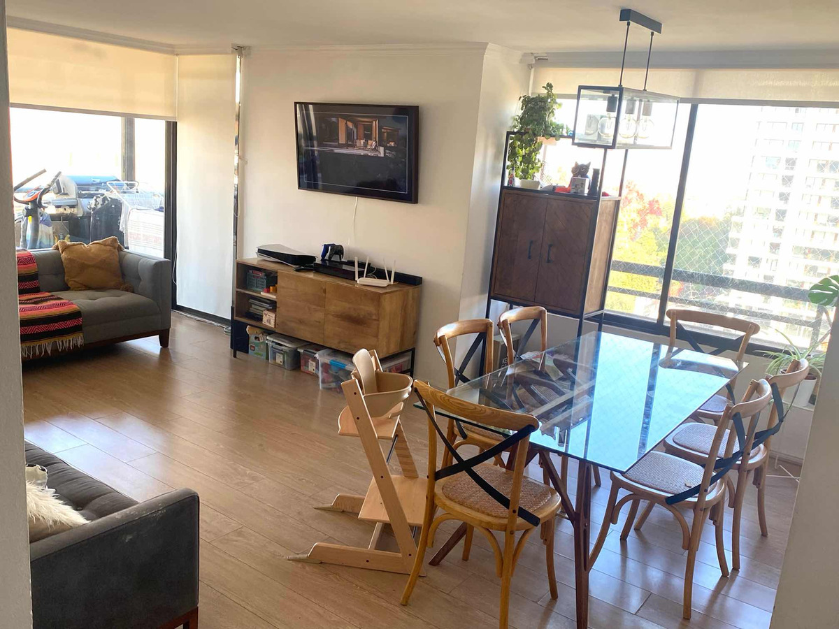 Arriendo Departamento 3D 3B 1E 1B Metro Escuela Militar - Las Condes